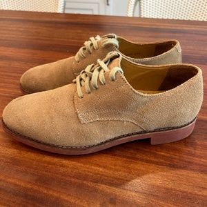 COLE HAAN Tan suede lace-up casual oxford (MEN Size 8.5)